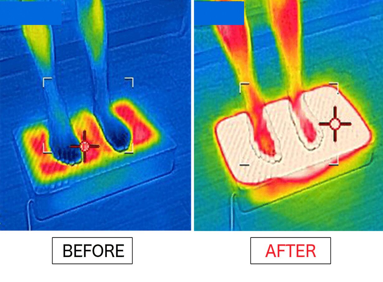 楽天市場】BOTTOOM 足もと岩盤浴 足元ヒーター フットヒーター 冷え性