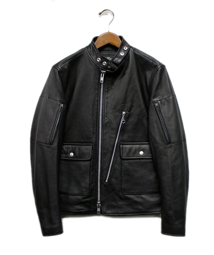 楽天市場】アビレックス ミリタリーシングルライダースレザー