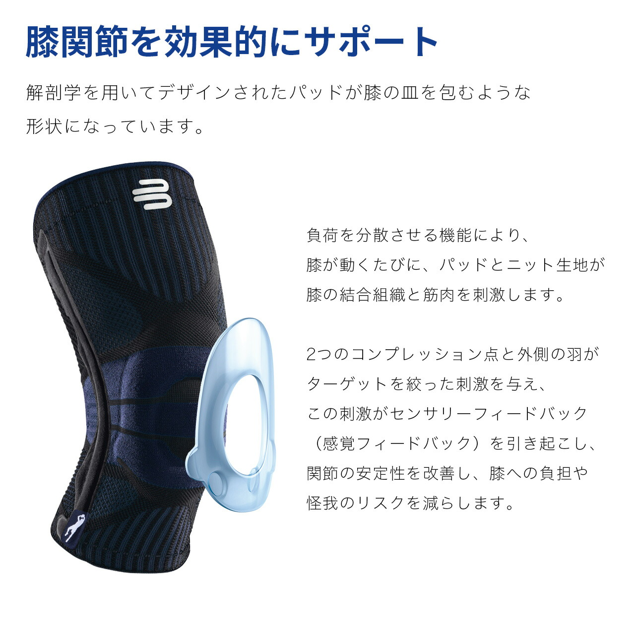 楽天市場】公式【BAUERFEIND】 バウアーファインド 膝用スポーツ