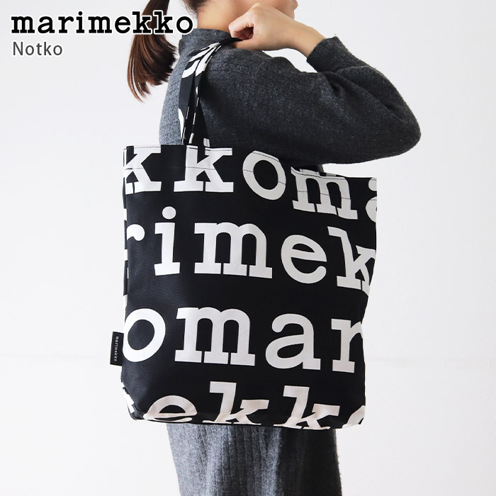 楽天市場】マリメッコ ( marimekko ) Logo ( ロゴ ) Notko トート
