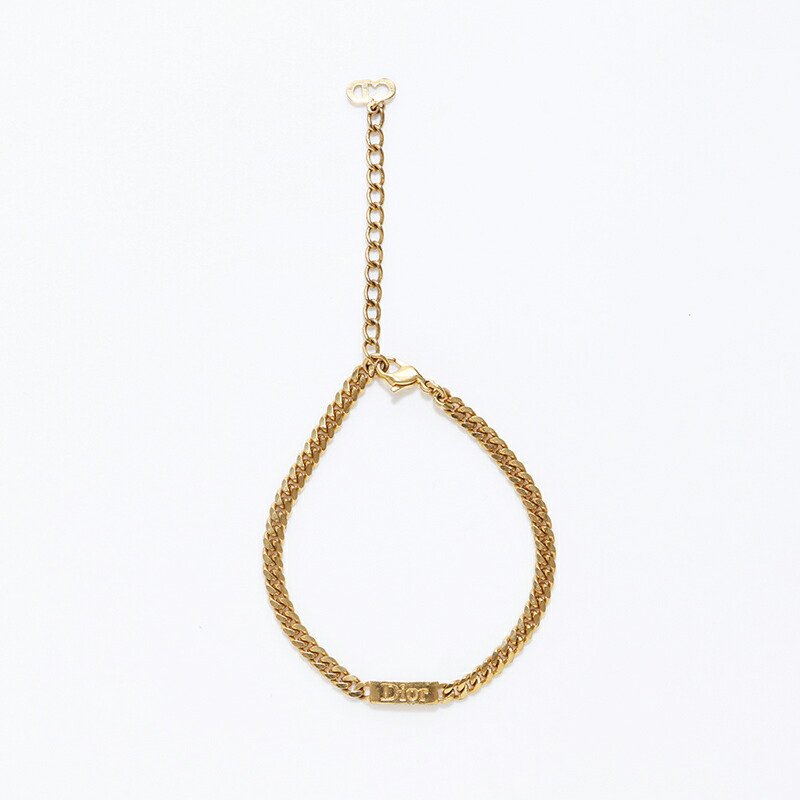 楽天市場】クリスチャンディオール Christian Dior ロゴ ブレスレット