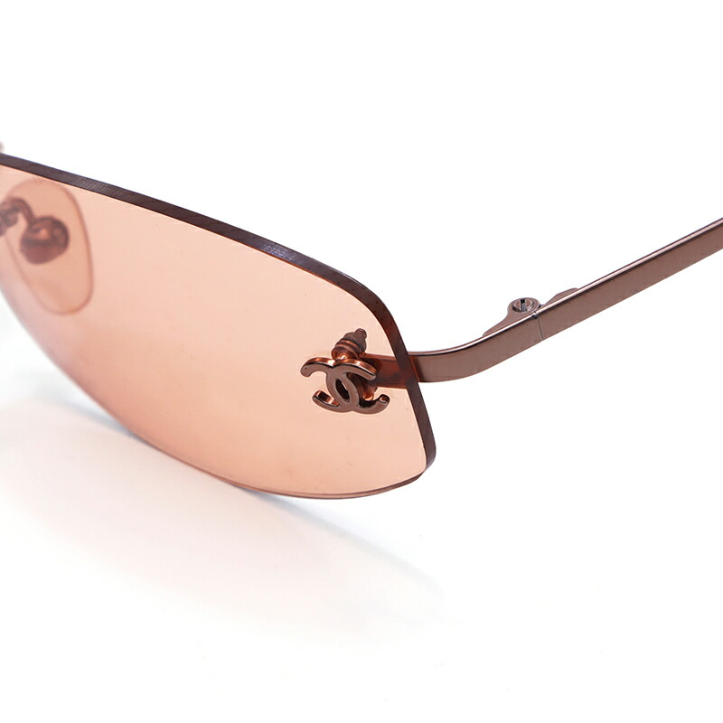 楽天市場】シャネル CHANEL 2000年 サングラス プラスチック オレンジ