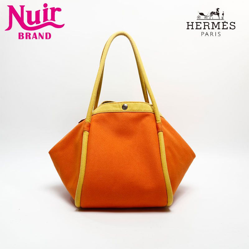 楽天市場】エルメス HERMES サックバガGM キャンバス トートバッグ