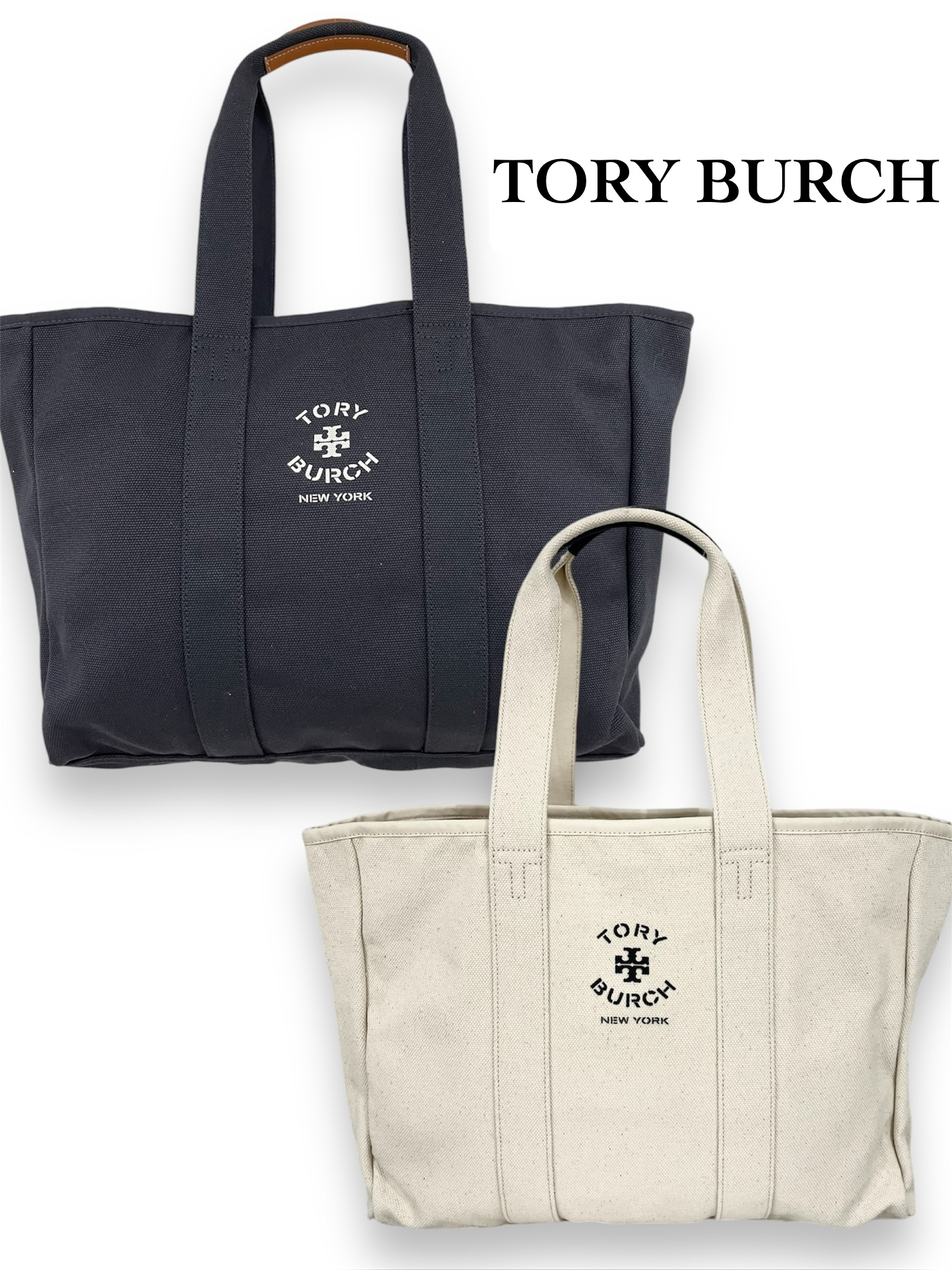 楽天市場】【TORY BURCH】【正規品】CANVAS TOTE キャンバストート