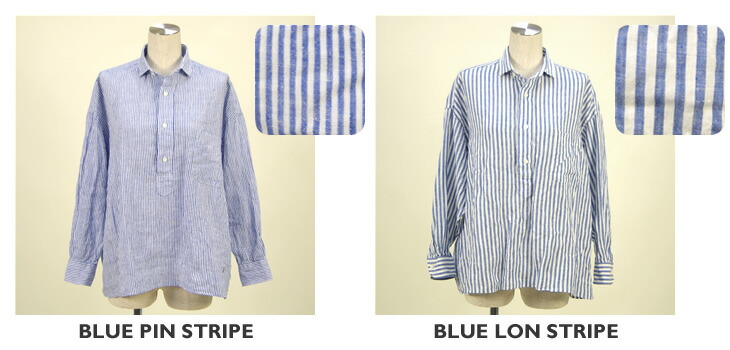 楽天市場】ル グラジック/Le Glazik リネンクロス ストライプ 長袖