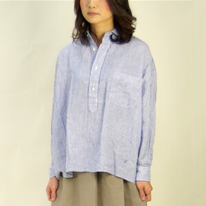 楽天市場】ル グラジック/Le Glazik リネンクロス ストライプ 長袖