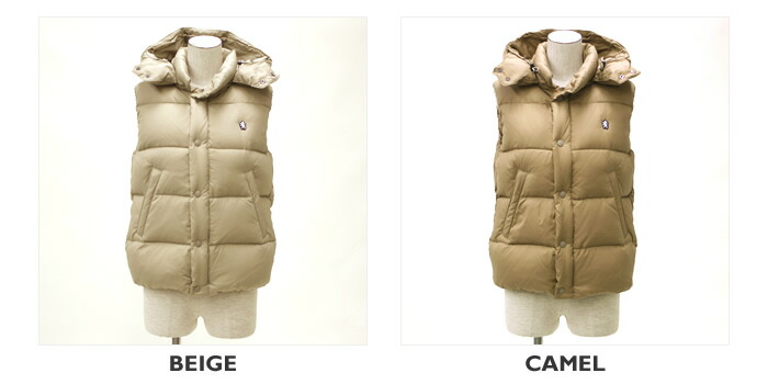 楽天市場】GYMPHLEX(ジムフレックス)HOODED DOWN VEST フード付き2way