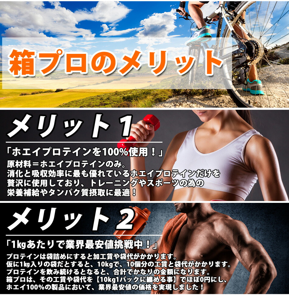 楽天市場】コスパ最強 10kg ホエイプロテイン ダブルリッチ