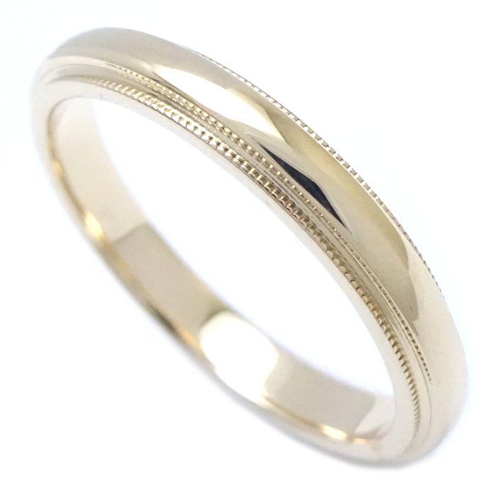 楽天市場】ティファニー TIFFANY&Co. ミルグレイン バンド リング 3mm