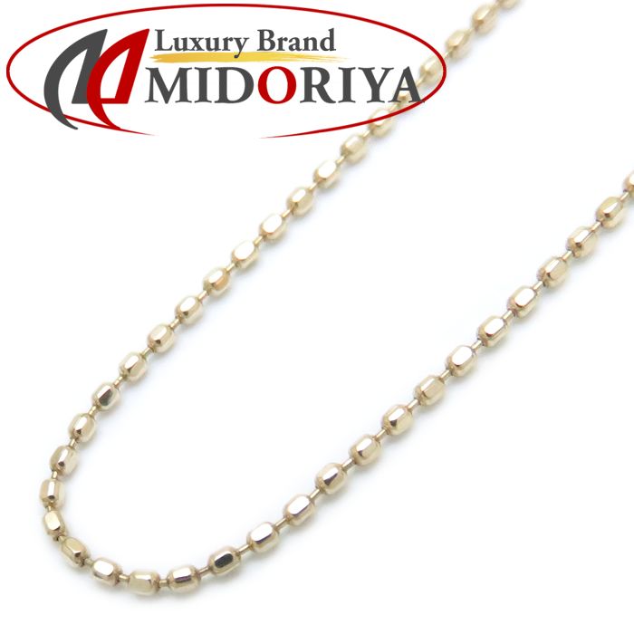 楽天市場】agete アガット チェーンネックレス K10YG 40cm 0.9グラム