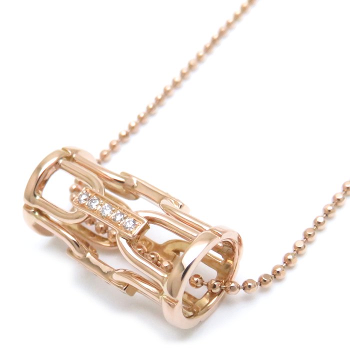 楽天市場】セリーヌ CELINE ネックレス ダイヤモンド K18PG ピンク