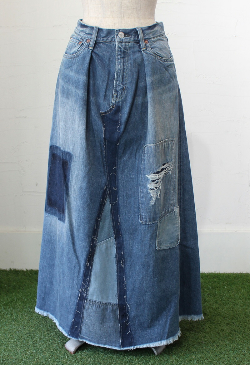 ちぐちぐ デニム&ダンガリー2点セット ゴートゥーハリウッド FITH ち