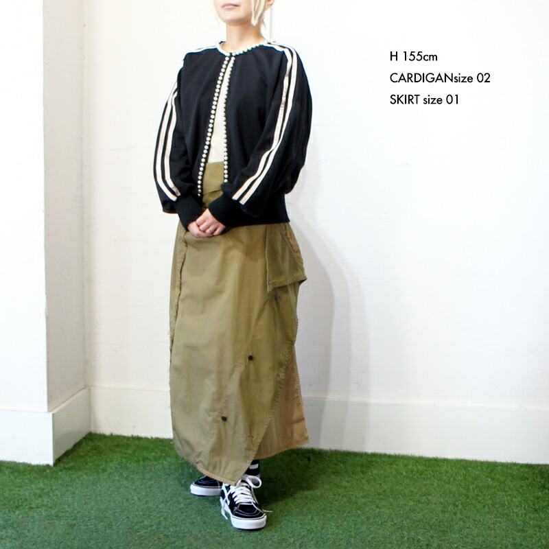 楽天市場】【マレ MARET】 パールON THE トラックカーデ (02)【M25S23