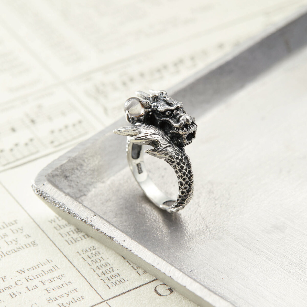 楽天市場】リング レディース メンズ シルバー925 水晶 クリスタル