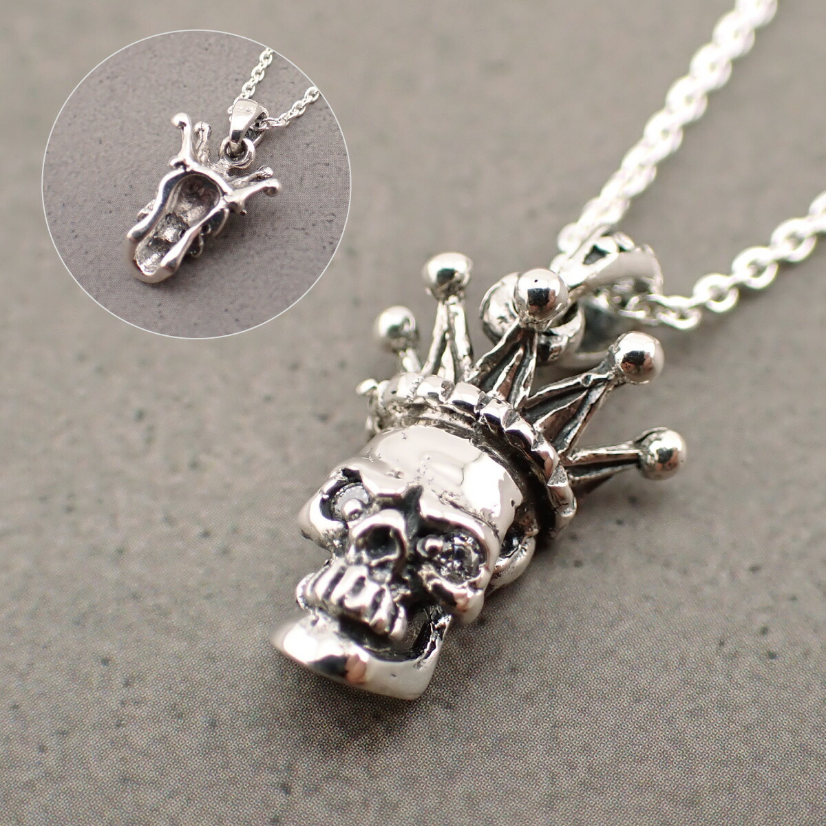 楽天市場】ネックレス ペンダント メンズ シルバー925 キュービック