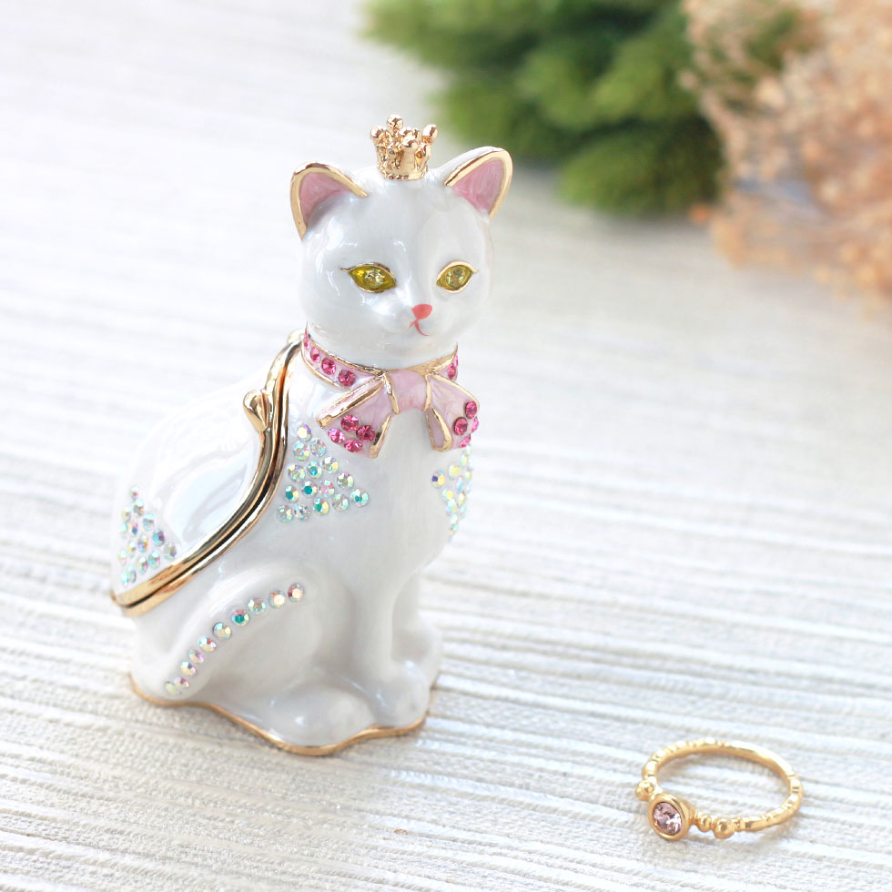 楽天市場】【正規品】 クラウンキャット 王冠 猫 ネコ （招き猫