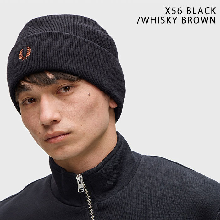 楽天市場】【ラスト1】 FRED PERRY フレッドペリー ニット帽 帽子