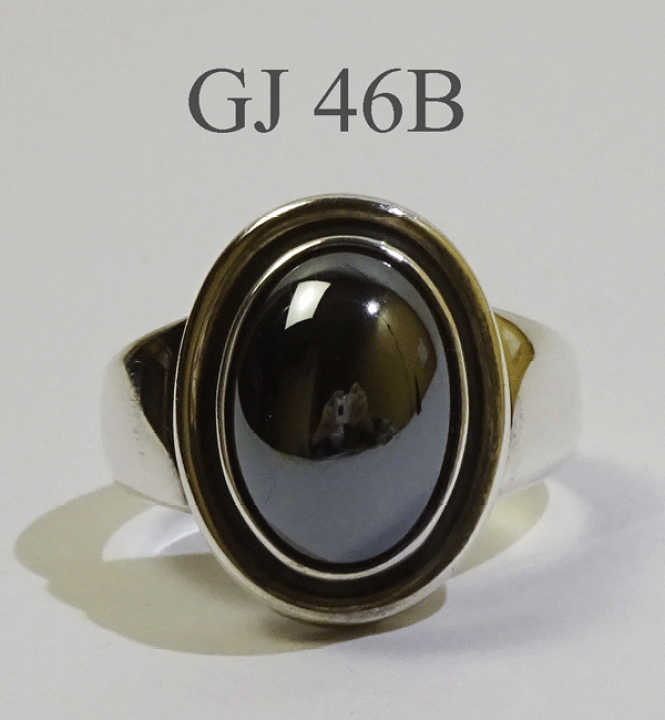 楽天市場】ジョージジェンセン リング46B ヘマタイト JPサイズ11号