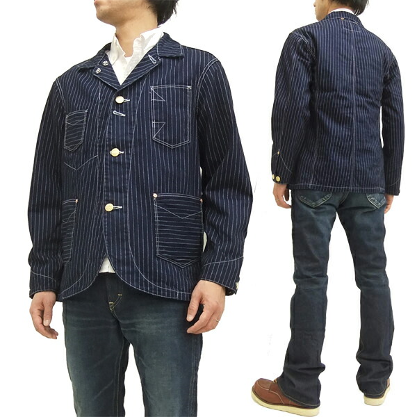 楽天市場】フェローズ ウォバッシュストライプ カバーオールジャケット