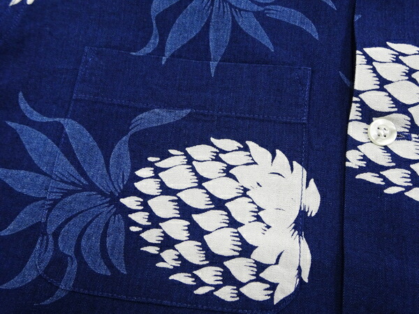 楽天市場】デューク・カハナモク アロハシャツ DK39045 パイナップル柄