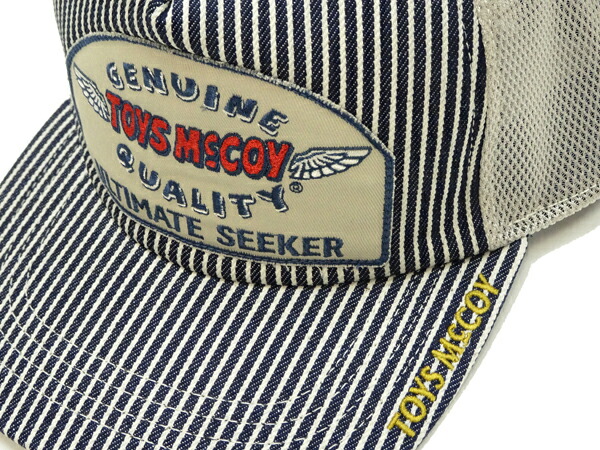 楽天市場】トイズマッコイ メッシュキャップ TMA2413 ヒッコリー