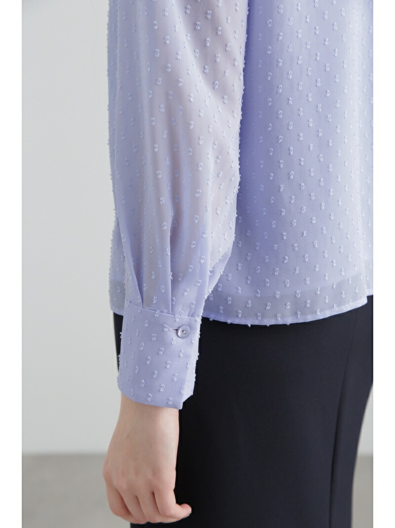 楽天市場】【SALE／50%OFF】◇カットジャカードリボンブラウス