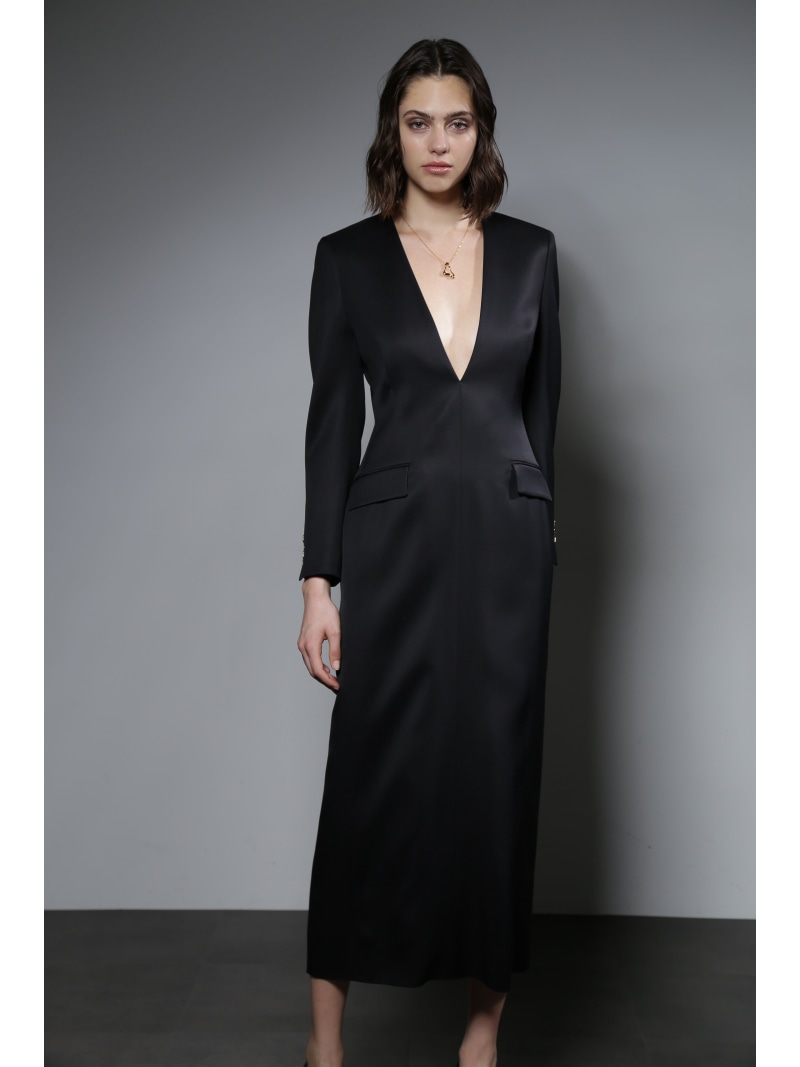 楽天市場】[Alunc] マスキュリンロングドレス PINKY&DIANNE ピンキー