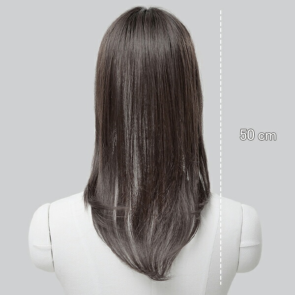 楽天市場】自然 つむじウィッグ 手植え トップカバー『シースルー