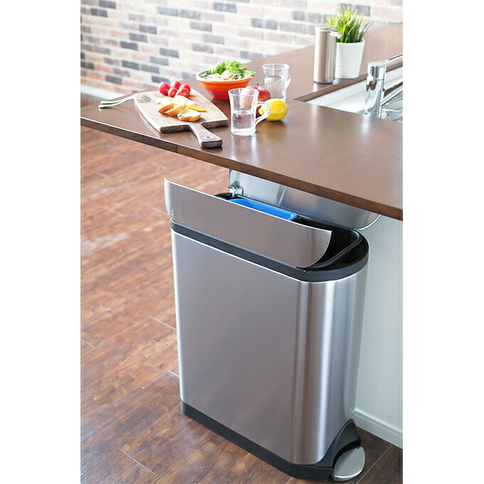 楽天市場】正規品 シンプルヒューマン ゴミ箱 おしゃれ ステンレス