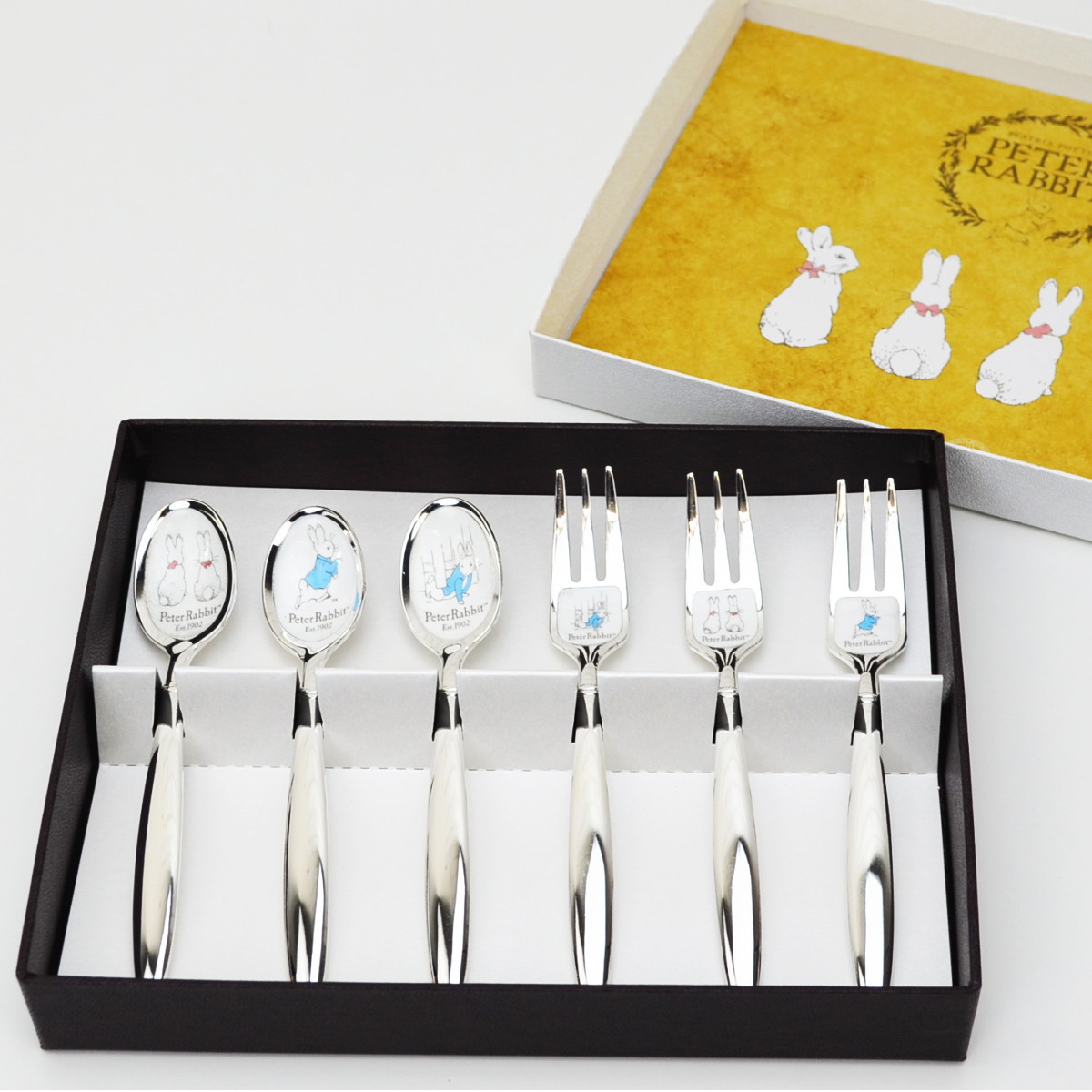 楽天市場】日本製 スプーン フォーク 6本セット 銀仕上げ ピーター