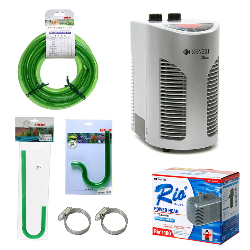 楽天市場】ゼンスイ 水槽用クーラー ZR-mini (冷却水量180L以下/淡水