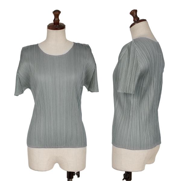 楽天市場】プリーツプリーズ（カラーグレー）（トップス｜レディース