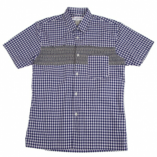 楽天市場】ギャルソン 半袖 チェックの通販