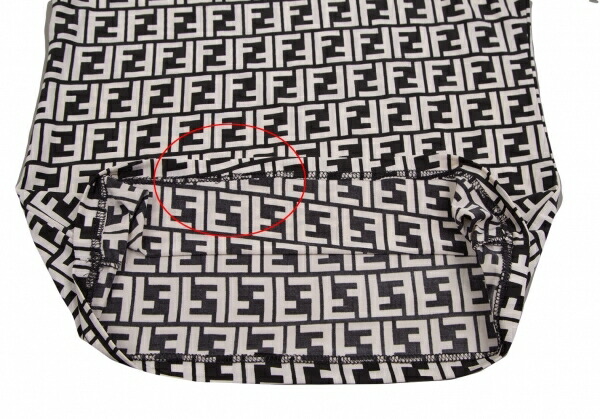 楽天市場】【中古】 フェンディFENDI jeans ズッカ柄Tシャツ オフ黒38