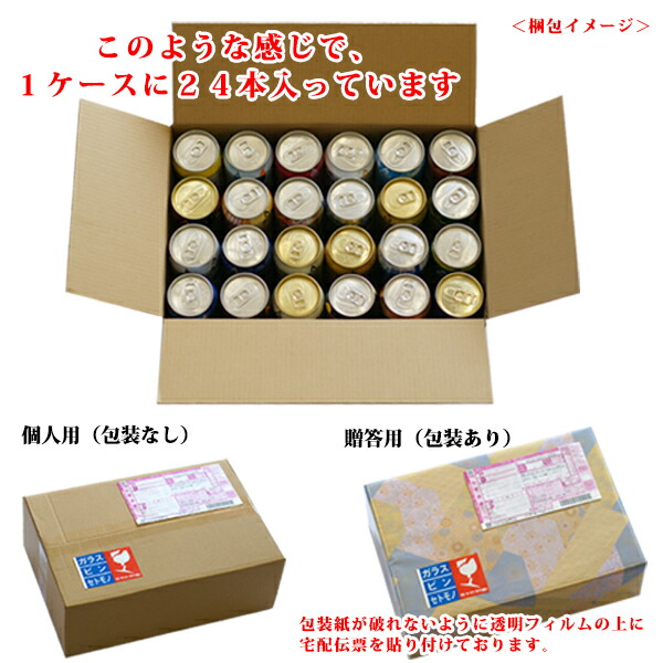 楽天市場】ビールギフト・飲み比べ1ケース（24缶セット）【GH