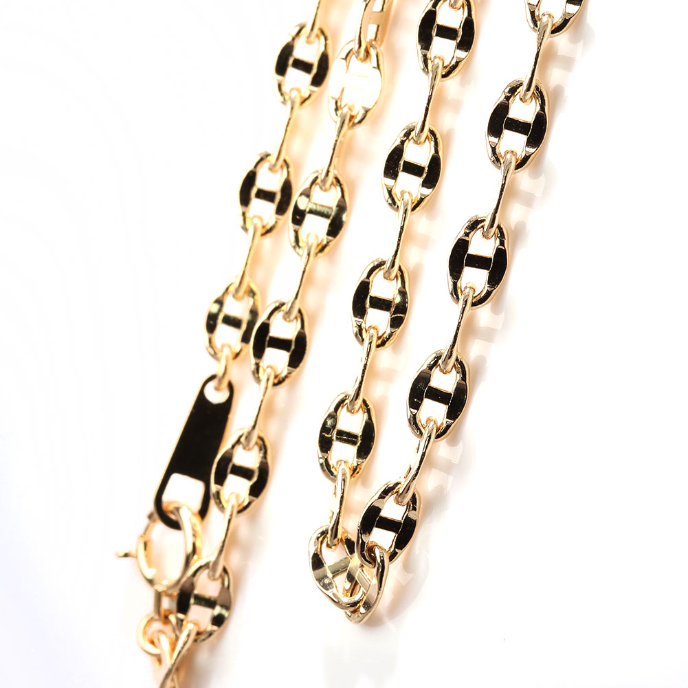 楽天市場】ネックレス 18金 中空チェーン 18K ゴールド k18 軽い 中空