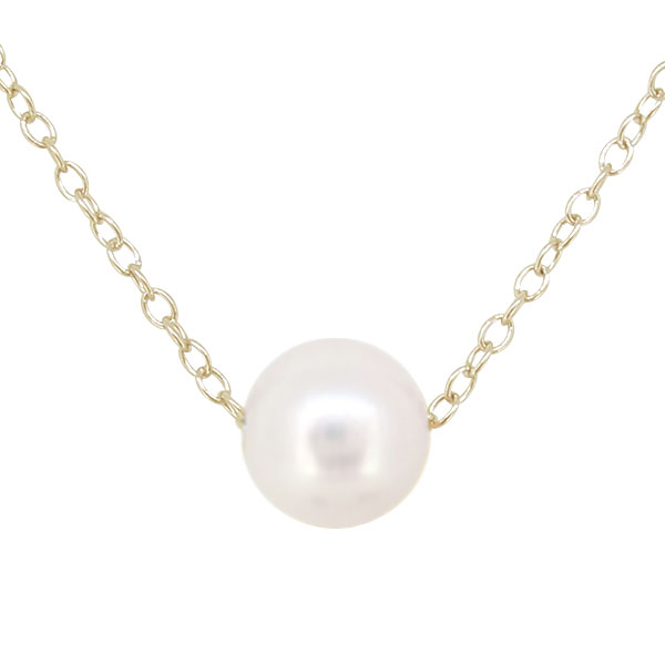 楽天市場】真珠 ネックレス 18k 18金 パールネックレス レディース