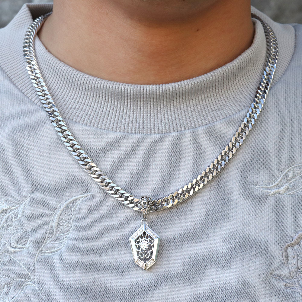 楽天市場】ペンダントトップ プラチナ メンズ ネックレス トップのみ