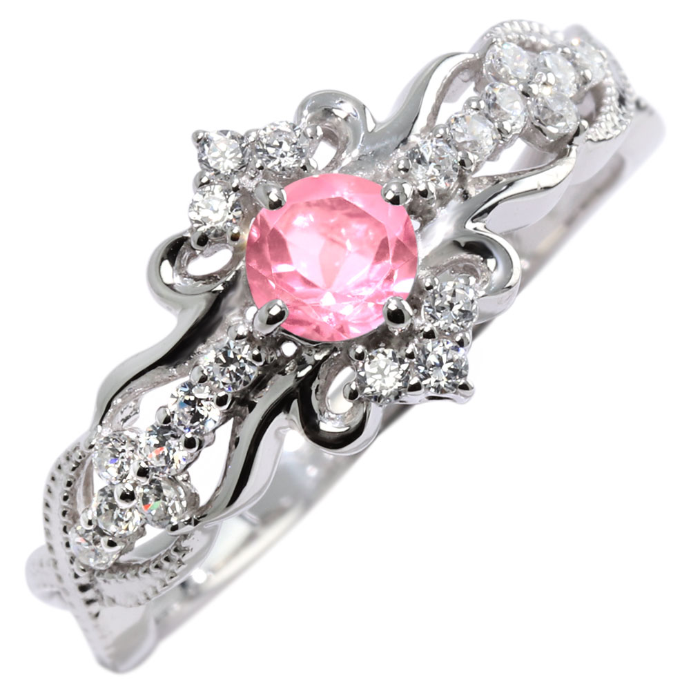 楽天市場】リング ピンクトルマリン プラチナ 指輪 レディース pt900