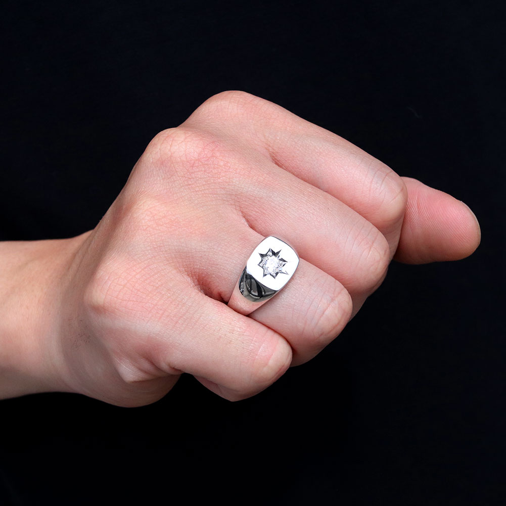 楽天市場】プラチナ リング ブルームーンストーン pt900 指輪 メンズ 6