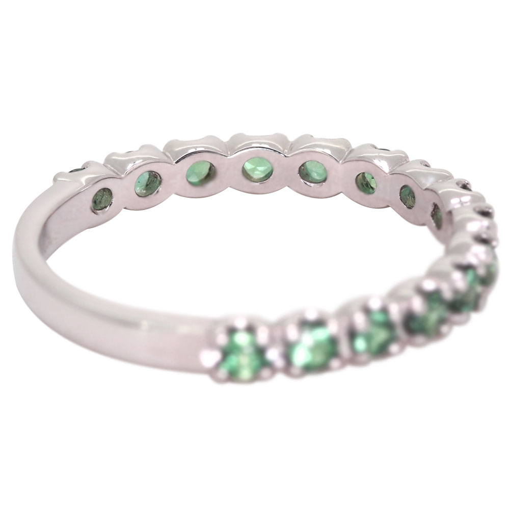 楽天市場】アレキサンドライト リング ハーフエタニティリング