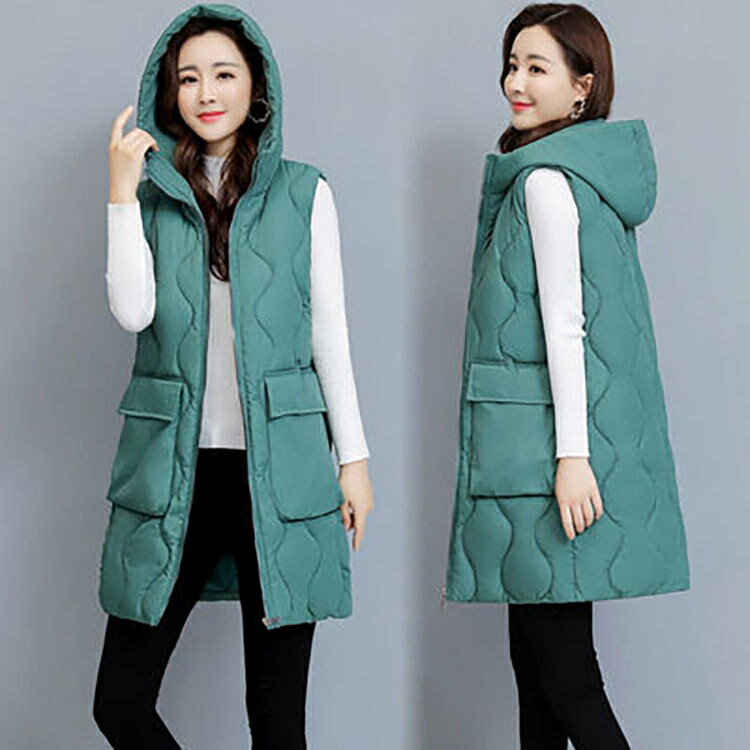 楽天市場】中綿ベスト 前開き レディース ベスト 秋冬 アウター ロング