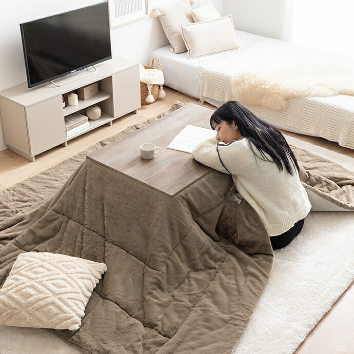 楽天市場】カジュアルコタツ こたつテーブル 長方形 シンプル