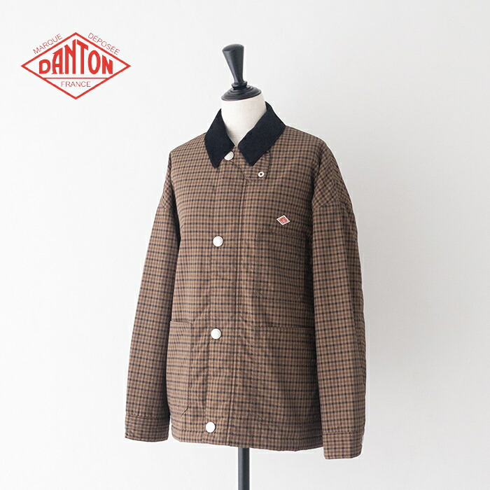 楽天市場】ダントン 中綿ナイロン カバーオールジャケット (DT-A0523