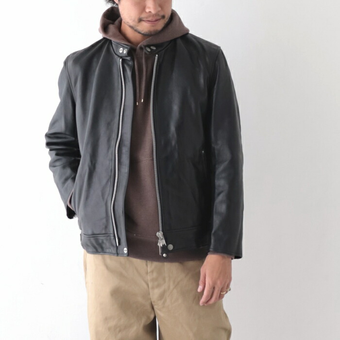 楽天市場】オムニゴッド ラムレザー ライダースジャケット (58-244Z
