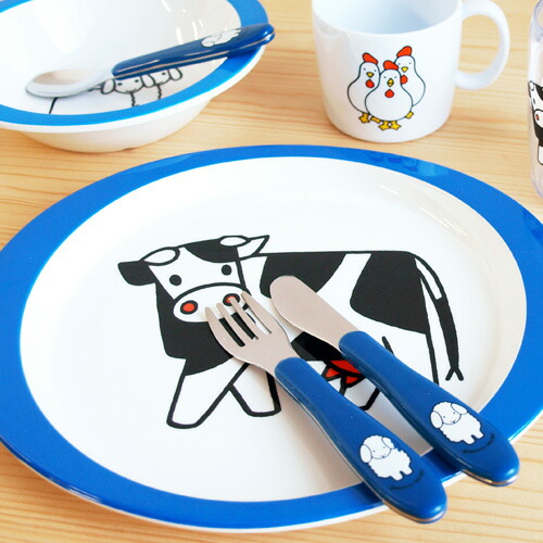 楽天市場】Rosti mepal × Dick Bruna Cutlery Set 3-pcs bruna farm