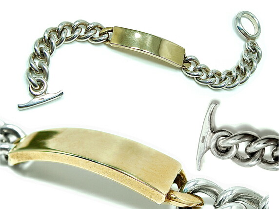 楽天市場】シルバークラシックブレスレット/ID/ねじれ/喜平/シルバー