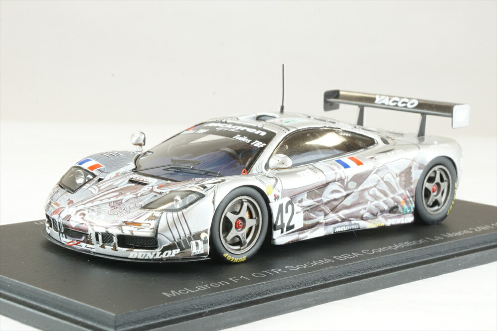 楽天市場】スパーク 1/43 マクラーレン F1 GTR No.42 1995 ル・マン24