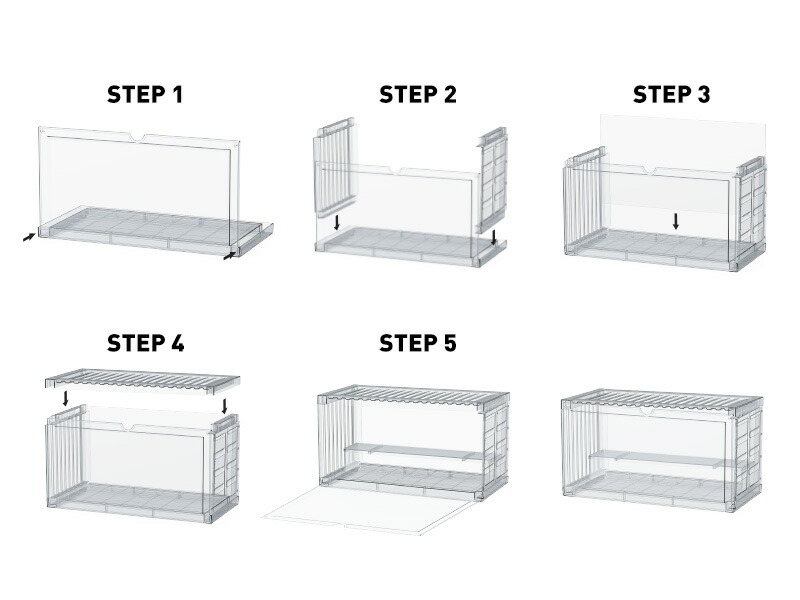 楽天市場】POP MART 100% ライト付き ディスプレイ コンテナ クリア