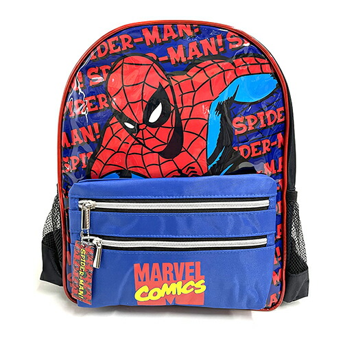 楽天市場】スパイダーマン リュック ( ブルー ポケット) 15278 バッグ